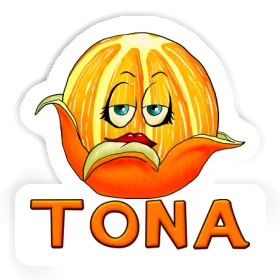 Sticker Tona Orange Image