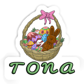 Sticker Tona Easter basket Image