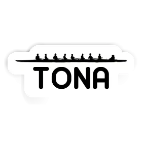 Tona Sticker Rowboat Image