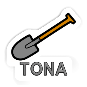 Sticker Tona Schaufel Image