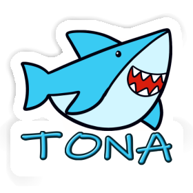 Tona Sticker Shark Image