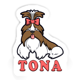 Sticker Tona Shih Tzu Image