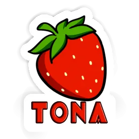 Sticker Tona Strawberry Image