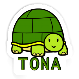 Tona Autocollant Tortue Image