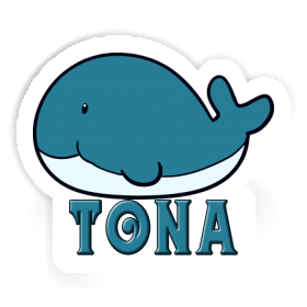 Tona Sticker Walfisch Image