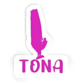 Windsurfer Sticker Tona Image