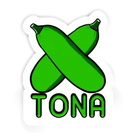 Sticker Tona Zucchini Image