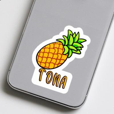 Aufkleber Ananas Tona Gift package Image