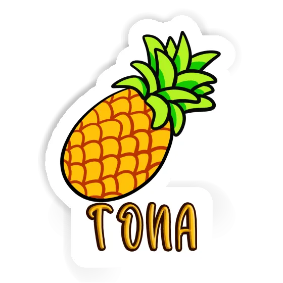 Tona Sticker Pineapple Image