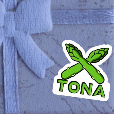 Sticker Tona Asparagus Gift package Image