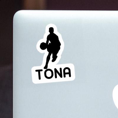 Tona Sticker Basketballspieler Image