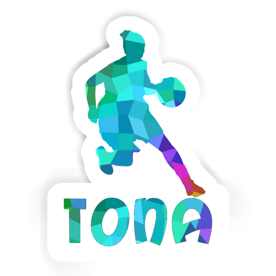 Tona Sticker Basketball Player Gift package Image