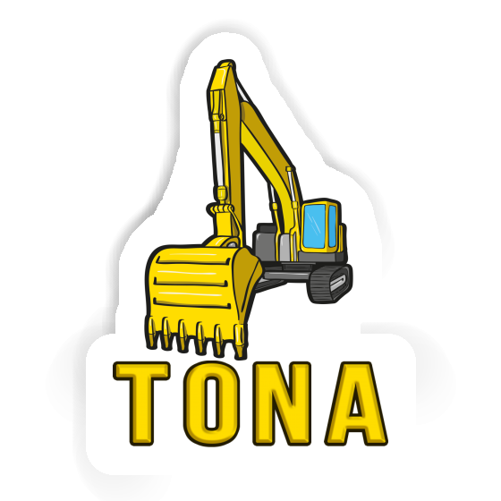 Sticker Excavator Tona Gift package Image