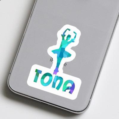 Sticker Ballerina Tona Notebook Image