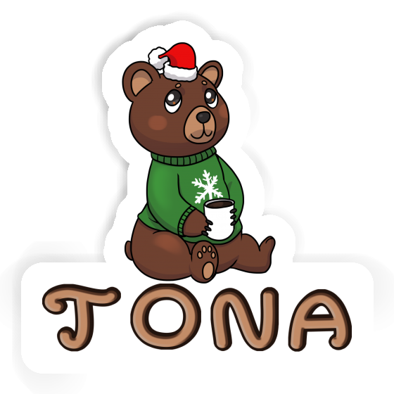 Bear Sticker Tona Notebook Image