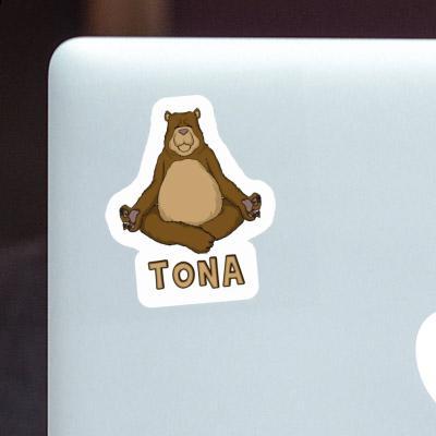 Tona Sticker Yoga Bear Gift package Image