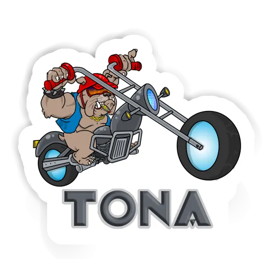 Sticker Tona Biker Image