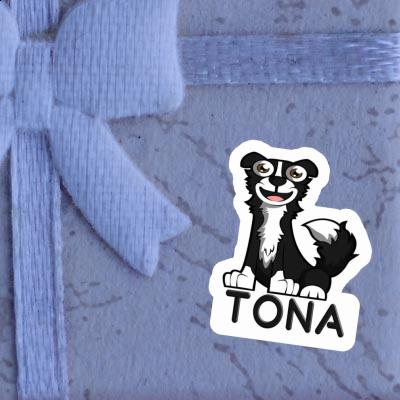 Sticker Tona Border Collie Gift package Image