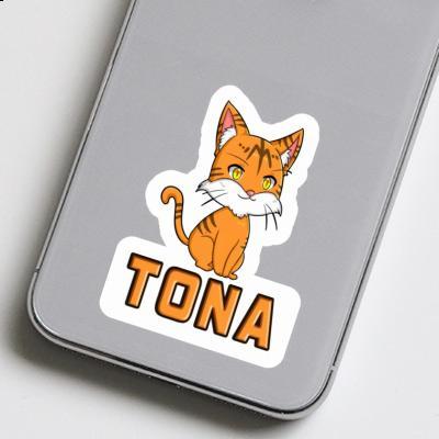 Tona Autocollant Chat Image