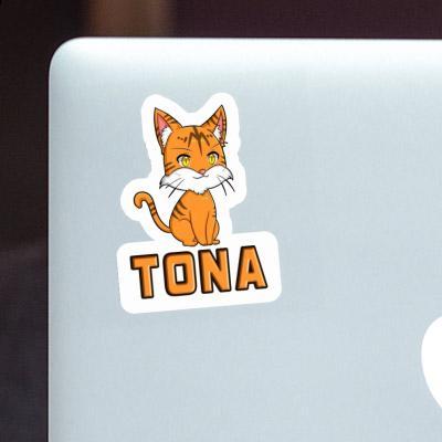 Sticker Cat Tona Notebook Image