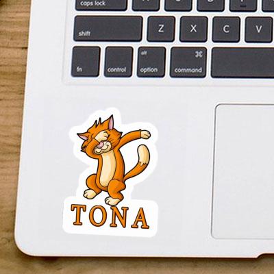 Tona Autocollant Chat Image