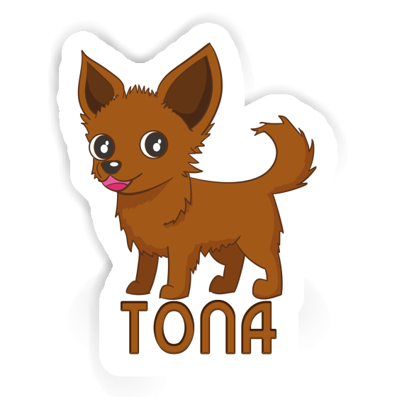 Chihuahua Autocollant Tona Gift package Image