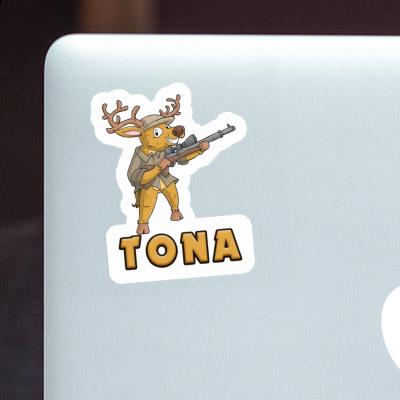 Autocollant Chasseur Tona Laptop Image