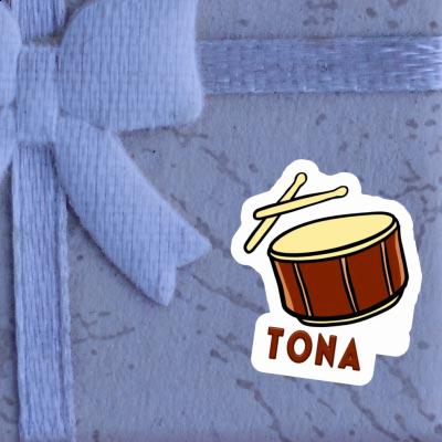 Sticker Drumm Tona Notebook Image