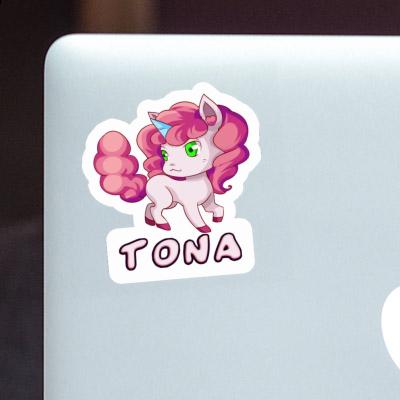 Licorne Autocollant Tona Laptop Image