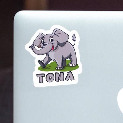 Tona Sticker Elephant Image