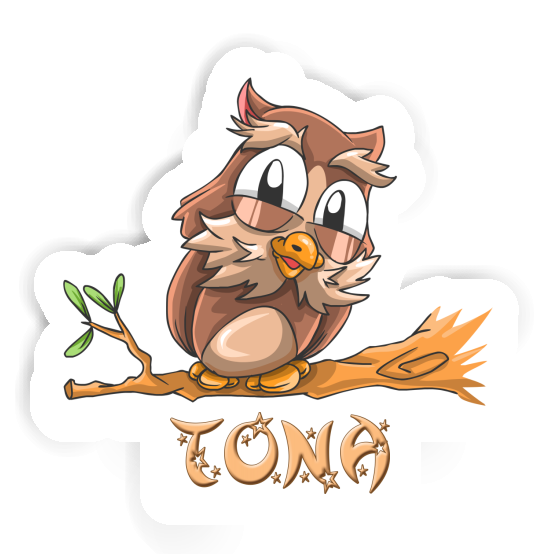 Sticker Owl Tona Gift package Image