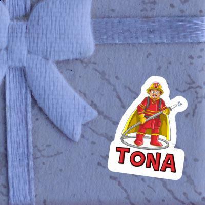 Sticker Tona Firefighter Gift package Image