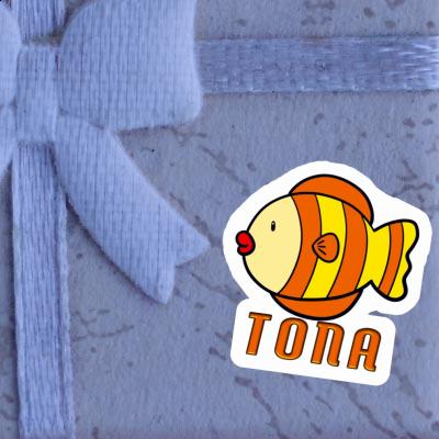 Autocollant Tona Poisson Gift package Image