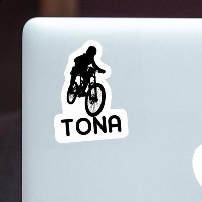 Tona Autocollant Freeride Biker Image