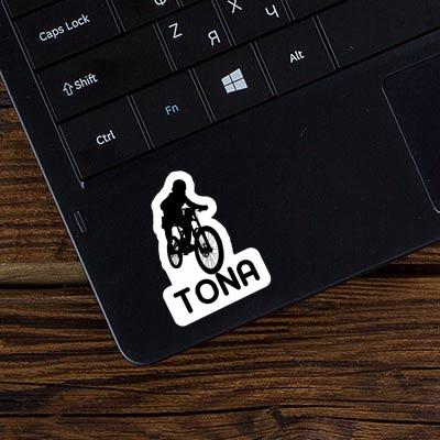 Tona Autocollant Freeride Biker Laptop Image