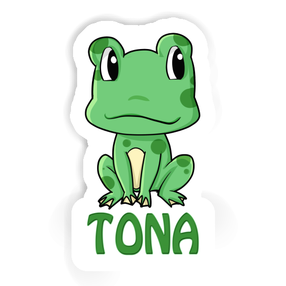 Grenouille Autocollant Tona Notebook Image