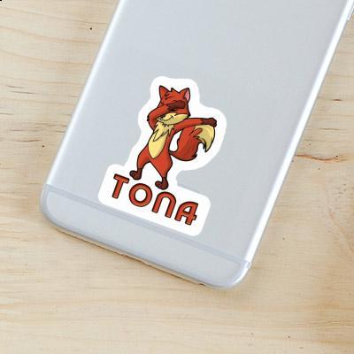 Sticker Fox Tona Laptop Image