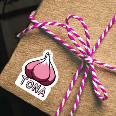 Sticker Tona Garlic clove Laptop Image