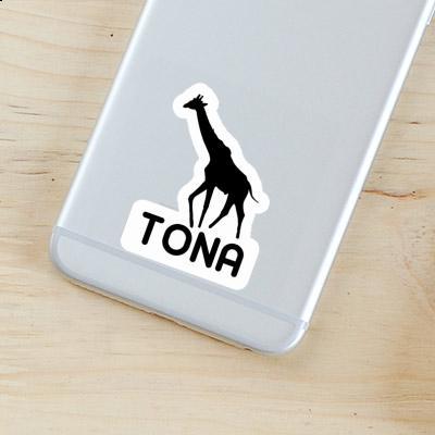 Giraffe Sticker Tona Image