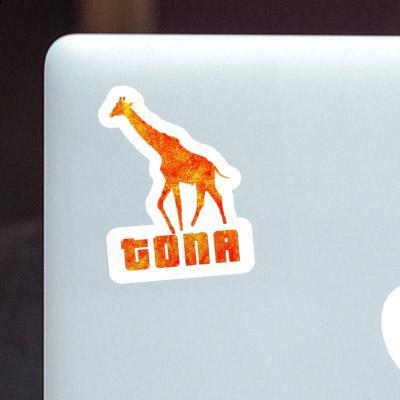 Giraffe Sticker Tona Gift package Image