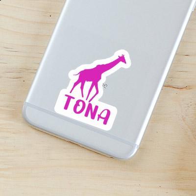 Autocollant Tona Girafe Gift package Image