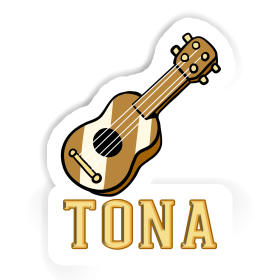 Autocollant Guitare Tona Notebook Image