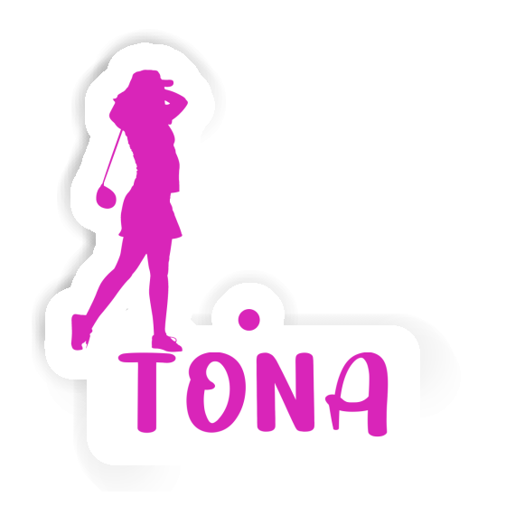 Sticker Golferin Tona Gift package Image