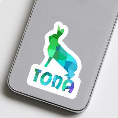 Autocollant Tona Lapin Laptop Image