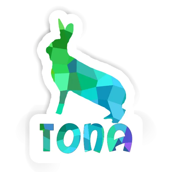 Tona Sticker Rabbit Notebook Image