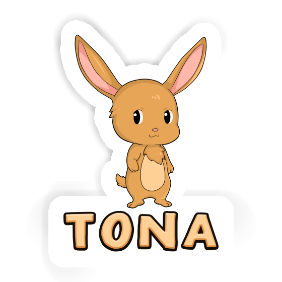 Hare Sticker Tona Notebook Image