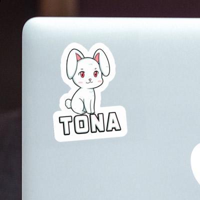 Sticker Osterhase Tona Notebook Image