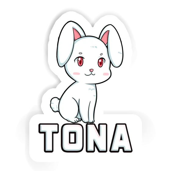 Sticker Osterhase Tona Laptop Image