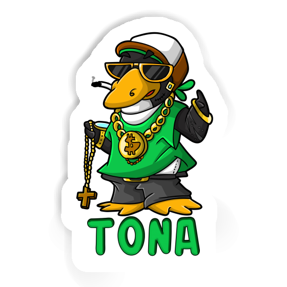 Sticker Hip Hop Penguin Tona Gift package Image