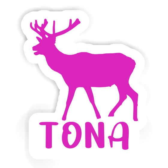 Sticker Deer Tona Laptop Image